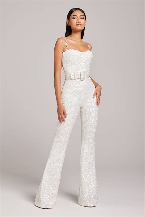 nadine merabi|nadine merabi white jumpsuit.